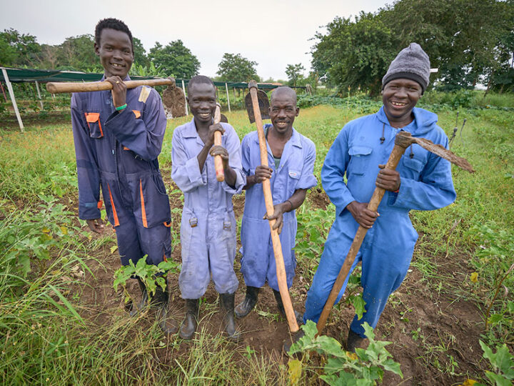 Farm nourishes students in Wau